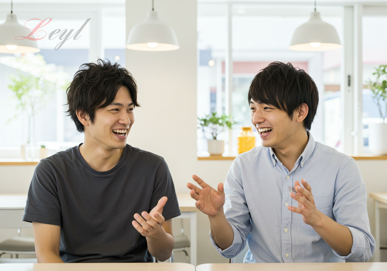 男性生徒同士のマッチング